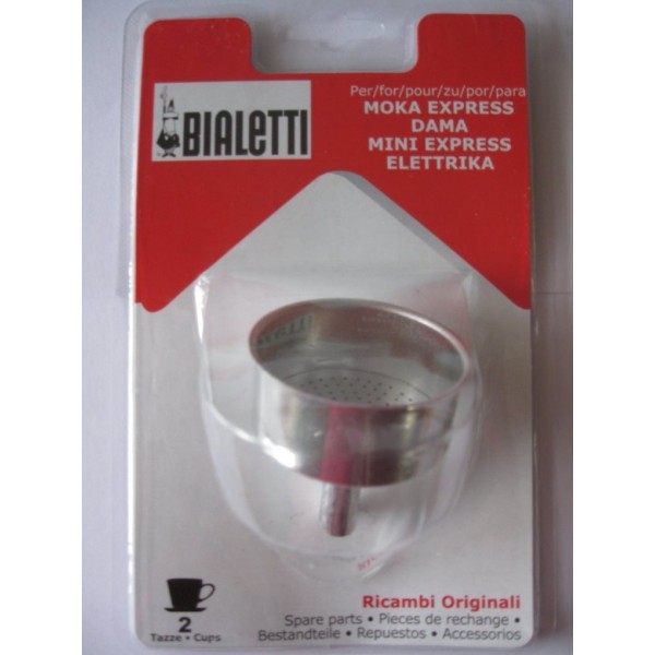 BIALETTI Imbuto Caffettiere Alluminio 2 Tazze