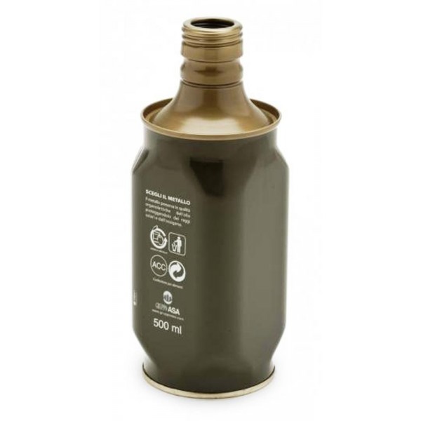 Bottiglia per olio Quadrata 750 ml Gruppo Asa 10854 (35 pz)